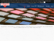 Tablet Screenshot of caligaris.com